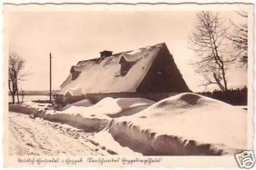 17396 Ak Deutsch-Einsiedel i. Erzgebirge im Winter 1940