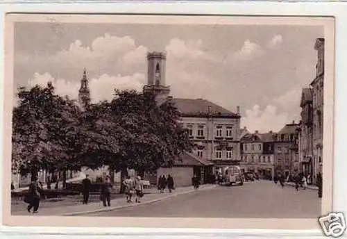 12328 Ak Schneeberg Erzgeb. Ernst Schneller Platz 1963