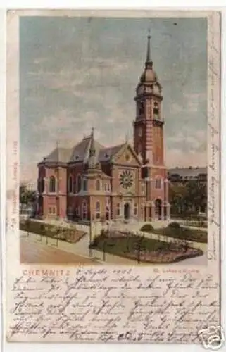 09222 Ak Chemnitz St. Lukas Kirche 1903