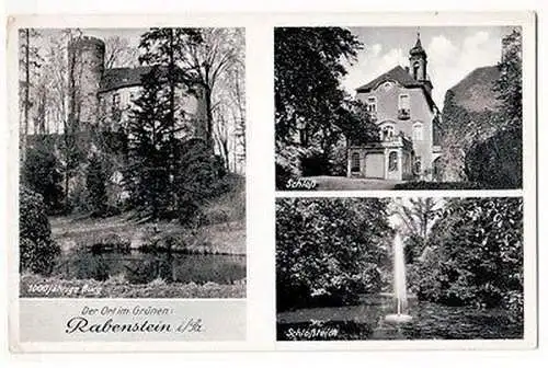 64761 Mehrbild Ak Der Ort im Grünen: Rabenstein i. Sa. 1941