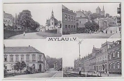 65981 Mehrbild Ak Mylau im Vogtland Ortsansichten um 1920