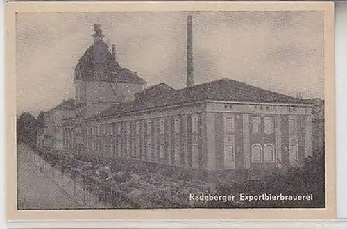 63727 Ak Radeberger Exportbierbrauerei um 1940