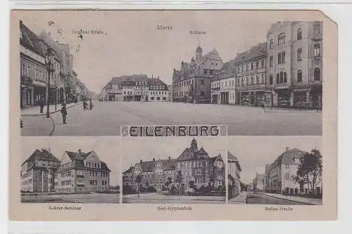 64313 Mehrbild Ak Eilenburg Torgauerstraße, Belianstraße usw. 1921