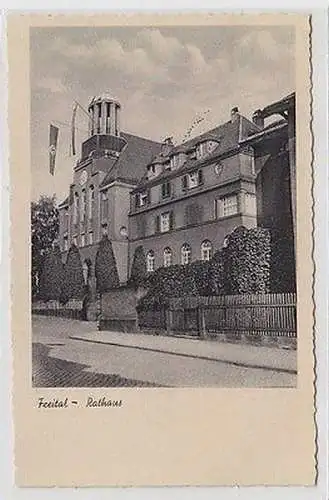 52776 Ak Freital Rathaus 1940