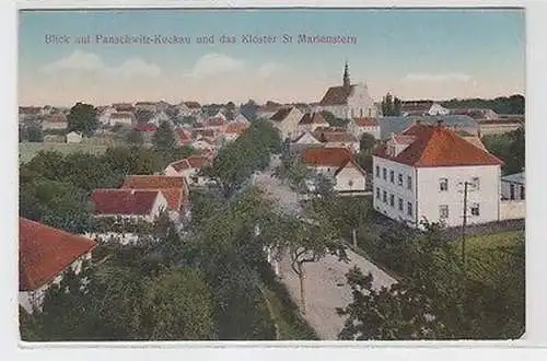 56133 Ak Blick auf Panschwitz Kuckau und das Kloster St. Marienstern um 1910