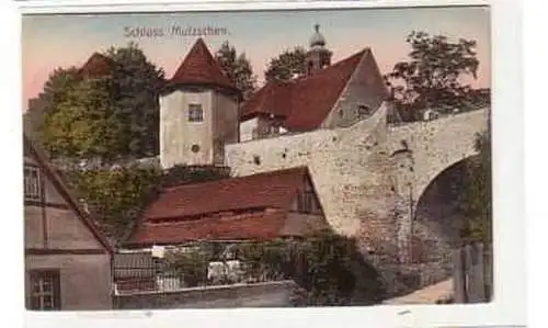 39260 Künstler Ak Schloss mutzschen um 1910