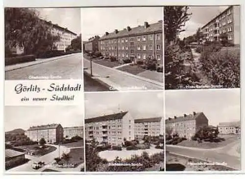 38353 Mehrbild Ak Görlitz Südstadt 1974