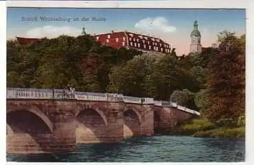 38578 Ak Schloß Wechselburg an der Mulde 1927