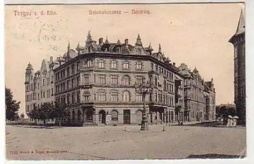 37723 Ak Torgau Bahnhofstraße Nordring 1907