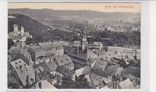 36758 Ak Blick auf Waldenburg in Sachsen um 1910