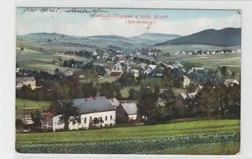 36765 Ak Raschauer Talgrund im sächs. Erzgebirge 1916