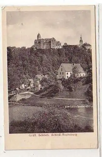 36314 Ak Gräflich Schönburg. Schloß Rochsburg um 1920