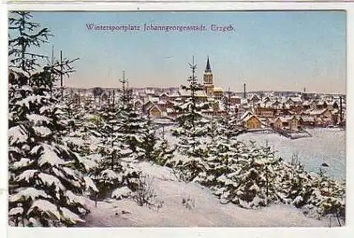 36276 Ak Wintersportplatz Johanngeorgenstadt 1927