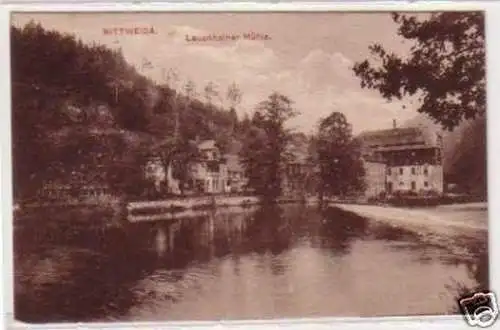 31253 Ak Mittweida Lauenhainer Mühle 1924