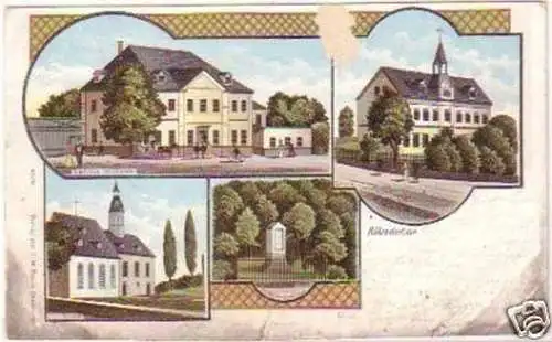 27965 AK Lithografie Röhrsdorf Gasthof usw. 1903