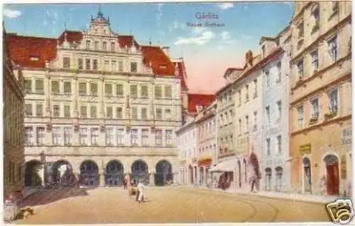 28097 Feldpost Ak Görlitz neues Rathaus 1917