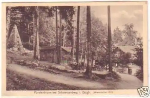 27539 Ak Fürstenbrunn bei Schwarzenberg im Erzgebirge