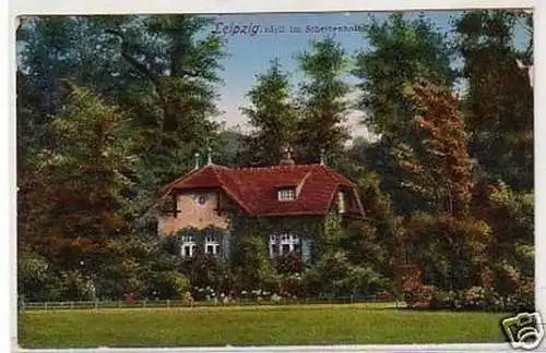 27395 Ak Leipzig Idyll im Scheibenholz 1912