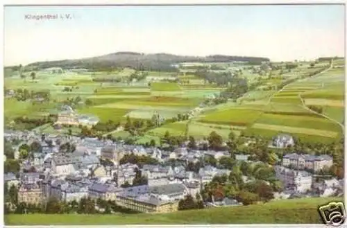 27889 Ak Klingenthal im Vogtland Totalansicht um 1910