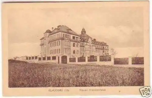 26244 Ak Glachua in Sa. neues Krankenhaus um 1930