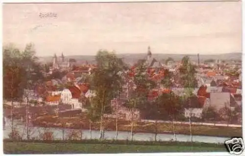 26259 Feldpost Ak Rochlitz in Sachsen Totalansicht 1916