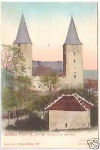 26345 Künstler Ak Schloss Rochlitz 1905