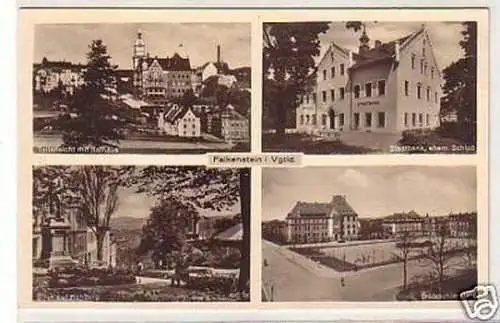 25450 Mehrbild-Ak Falkenstein i. Vogtland um 1930