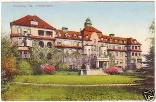 25858 Ak Glauchau in sachsen Krankenhaus 1928