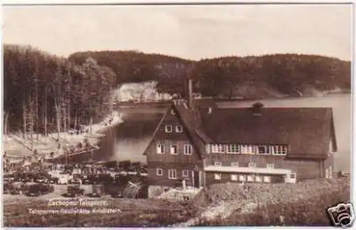 24900 Ak Zschopau Talsperre Gaststätte Kriebstein 1935