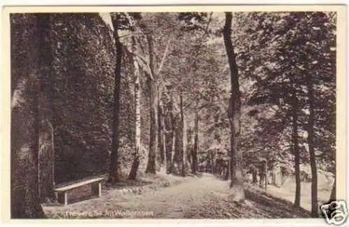 14136 Ak Freiberg, Sachsen, Im Wallgraben 1936