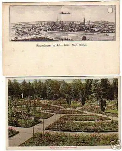 14966/2 Ak Sangerhausen Rosarium usw. um 1910