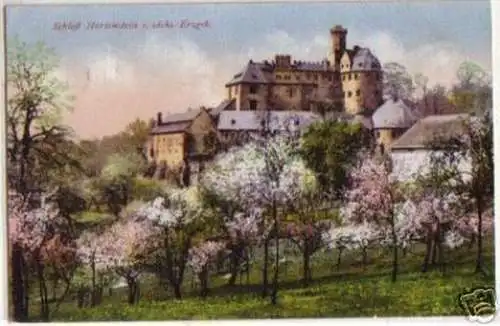 13151 Ak Schloß Hartenstein sächsisches Erzgebirge 1920