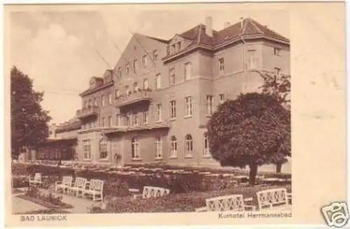 13666 Ak Bad Lausick Kurhotel Herrmannsbad 1933