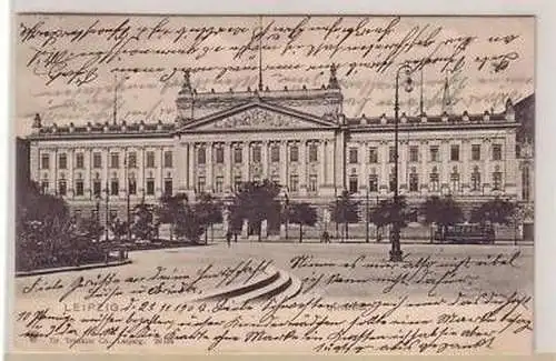 12/9 Ak Leipzig Universität 1902