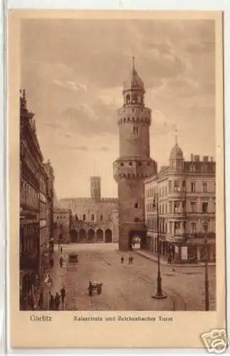 12696 Ak Görlitz Kaisertrutz und Reichenbacher Turm