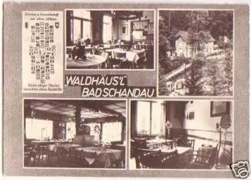 12934 Mehrbild Ak Bad Schandau "Waldhäusl" 1965