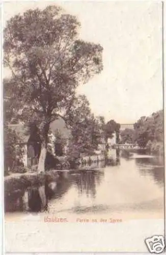 10731 Ak Bautzen Partie an der Spree 1903