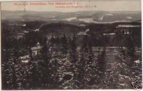 11113 Ak Gruss vom Zöbischhaus im Vogtland 1911