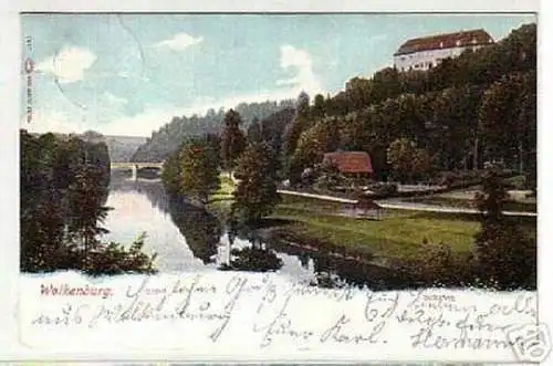 09664 Ak Wolkenburg Schloss 1905