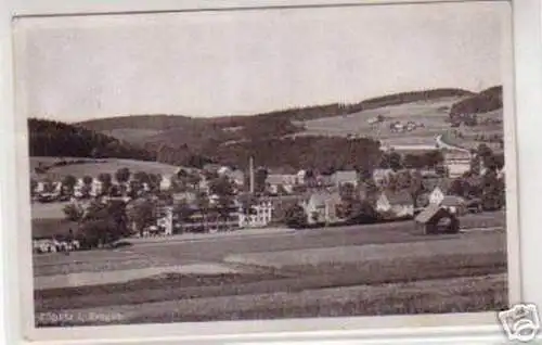 08495 Ak Zöblitz im Erzgebirge Totalansicht um 1940