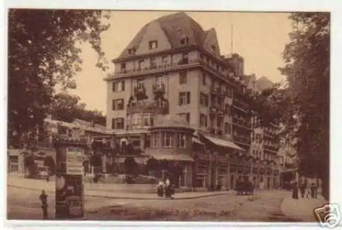 06023 Ak Bad Elster Hotel Wettiner Hof um 1930