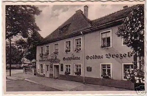 06493 Ak Moritzburg bei Dresden Gaststätte um 1940