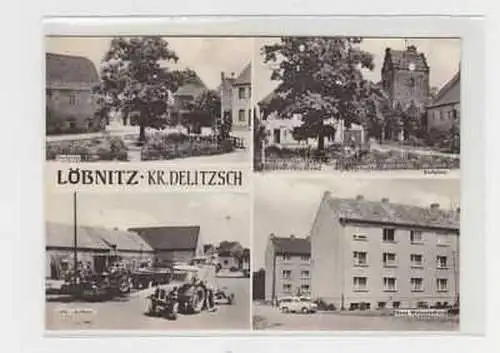 06853 Mehrbild Ak Löbnitz Kreis Delitzsch 1968