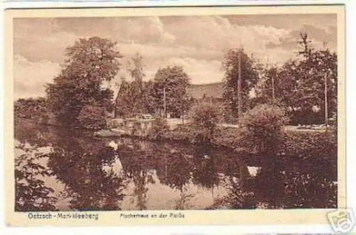 05301 Ak Oetzsch Markkleeberg Fischerhaus an der Pleiße