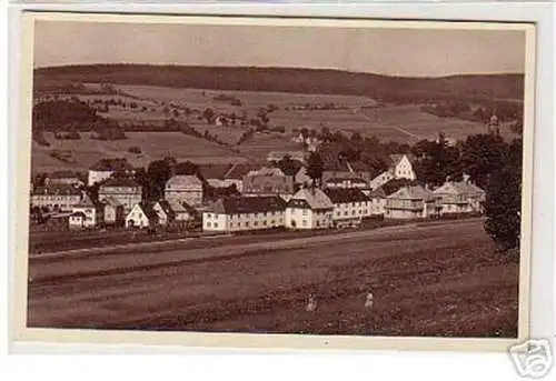 00182 Ak Zöblitz im Erzgebirge Totalansicht um 1940