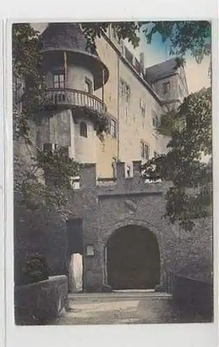 29459 Ak Eingang zum Schloss Rochsburg 1911