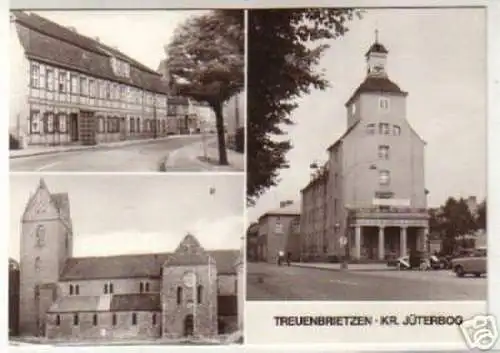 12883 Mehrbild Ak Treuenbritzen Kreis Jüterbog 1983