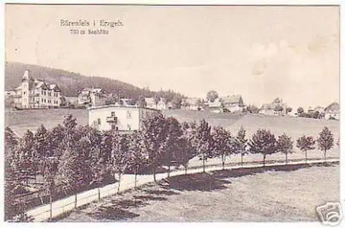 16937 Ak Bärenfels im Erzgebirge um 1910