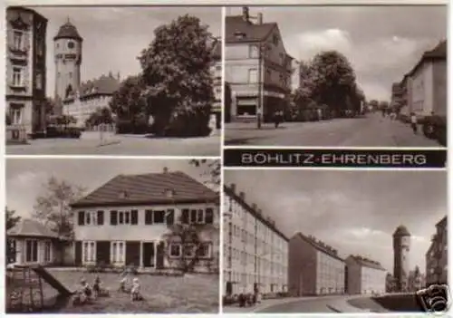 12852 Mehrbild Ak Böhlitz Ehrenberg Kinderkrippe 1985