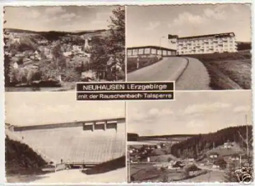 12164 Mehrbild Ak Neuhausen im Erzgebirge 1970